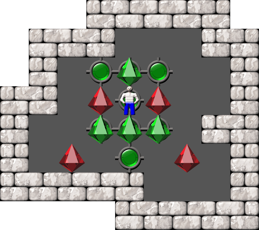 Sokoban Grigr Comet level 6